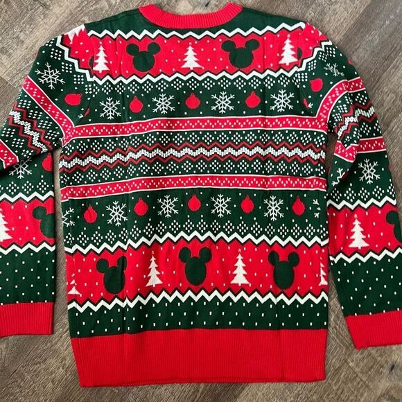 Disney's Mickey Mouse Ugly Christmas Sweater- Size Large - Picture 2 of 6
